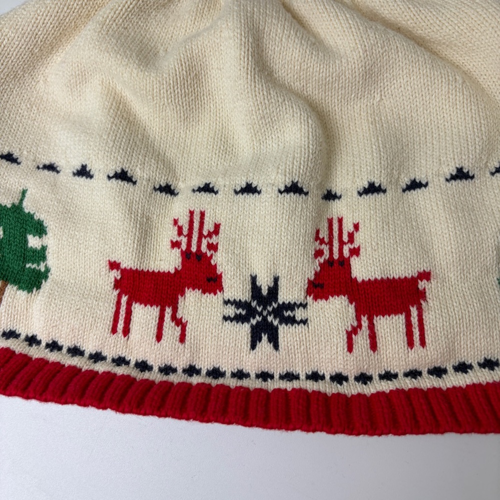 Hanna‎ Andersson Dear Deer Knit Holiday Sweater Jumper 60cm 3-6 months - Picture 2 of 9